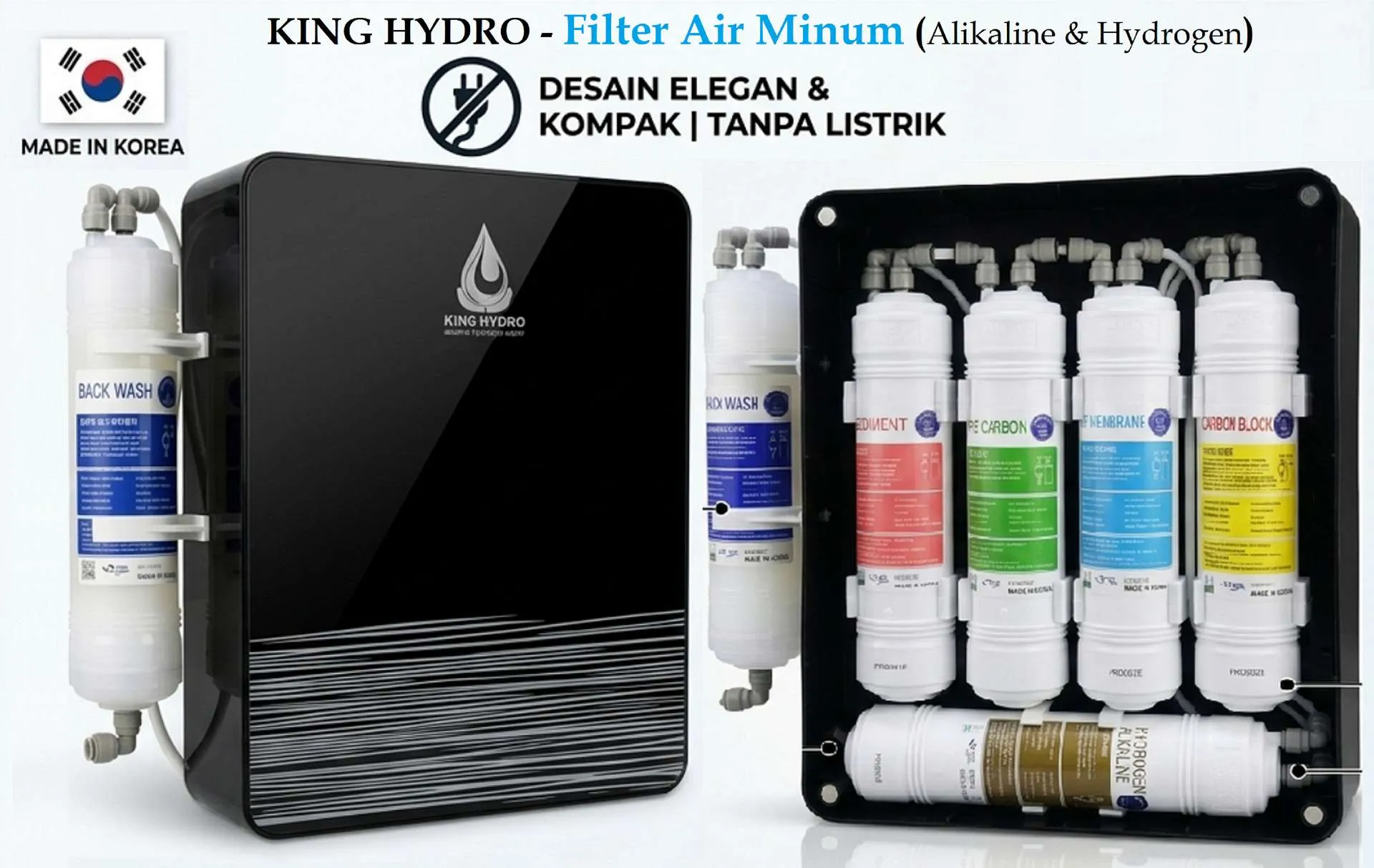 Layanan KING HYDRO Filter Air Minum - KING HYDRO TECHNOLOGY